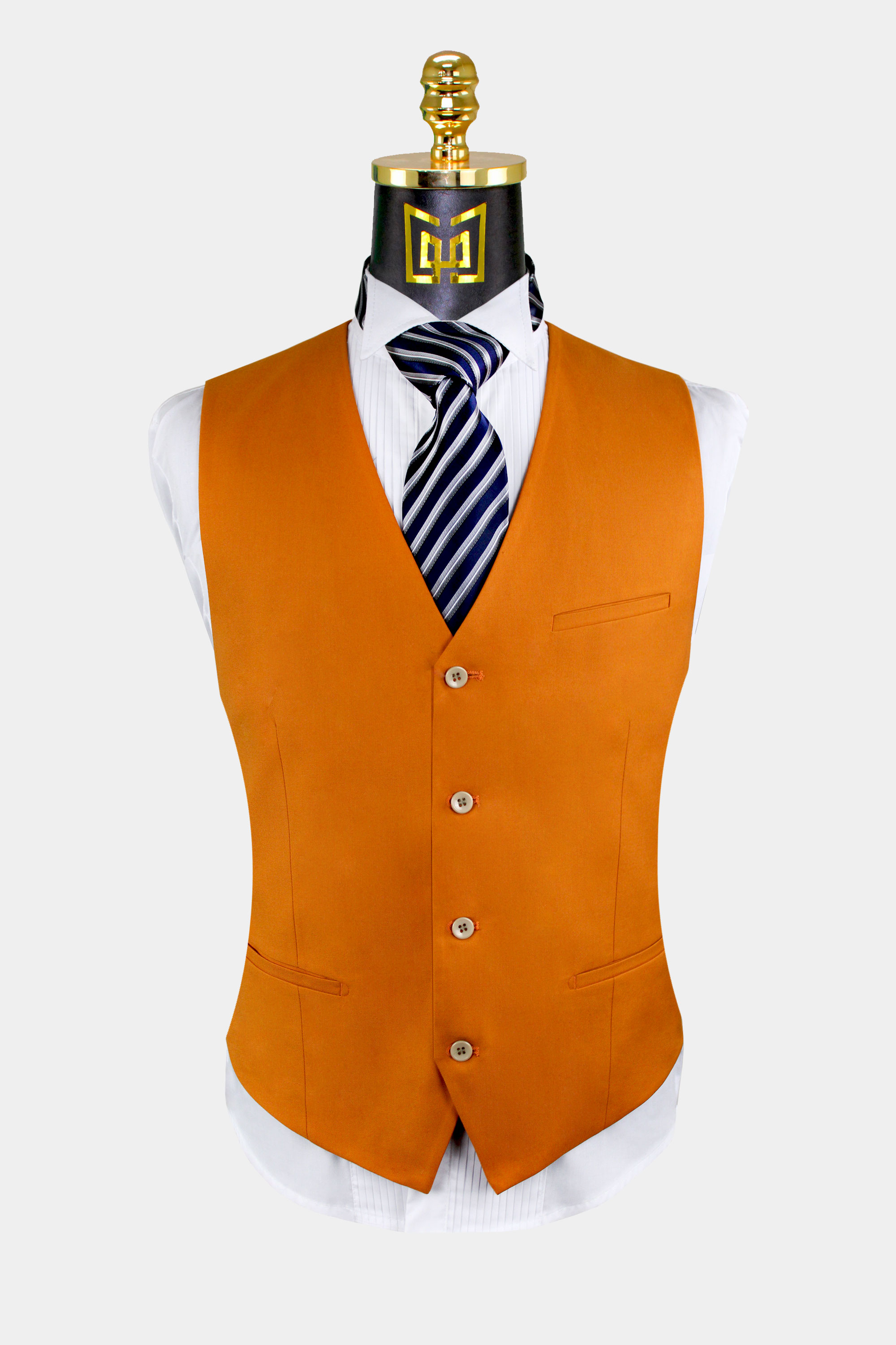 Burnt Orange Suit - 3 Piece