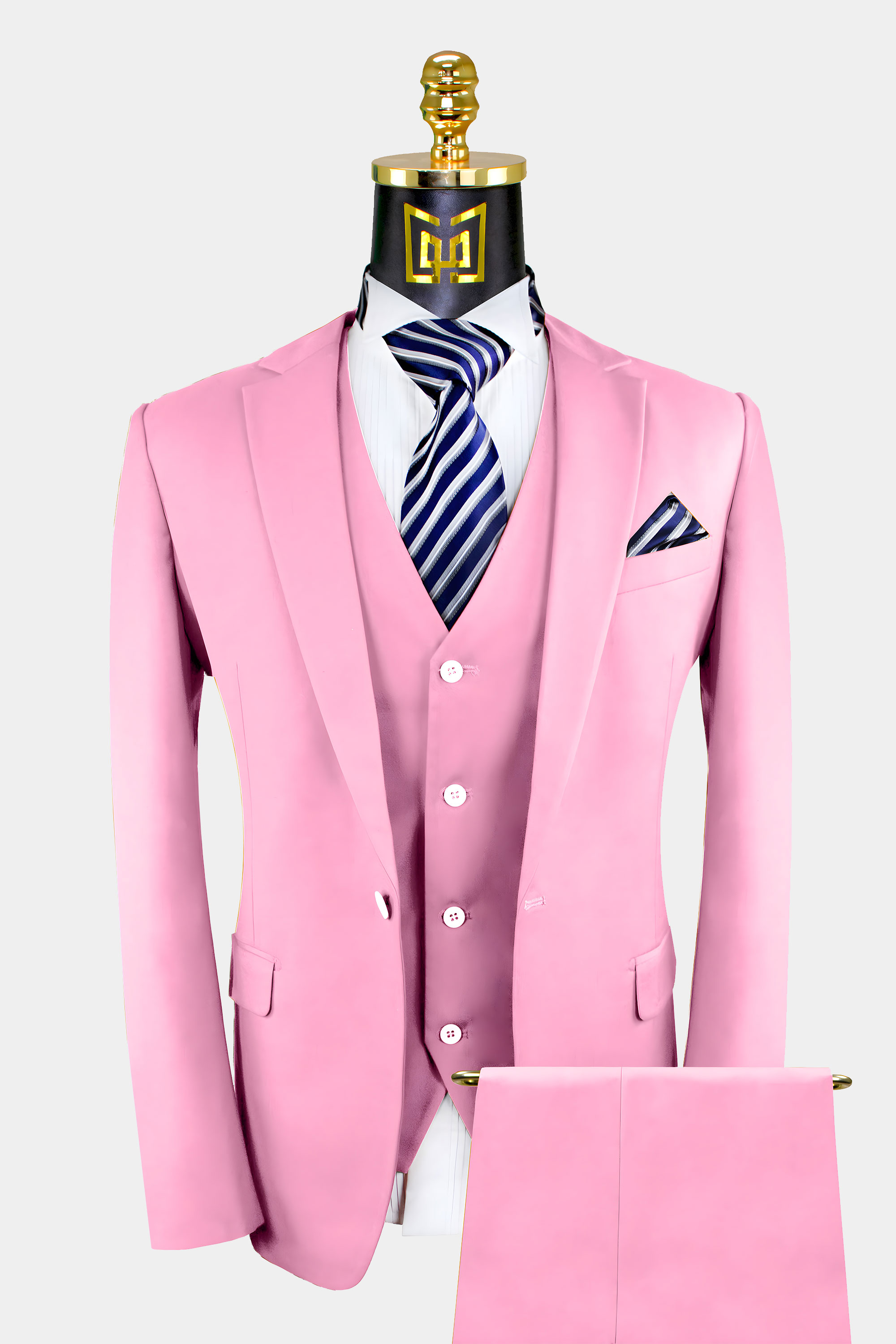 Light Pink Suit - 3 Piece