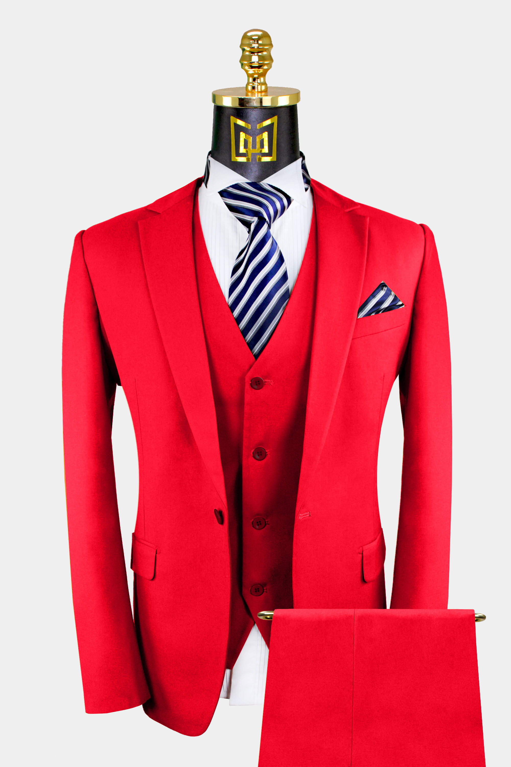 All Red Suit - 3 Piece