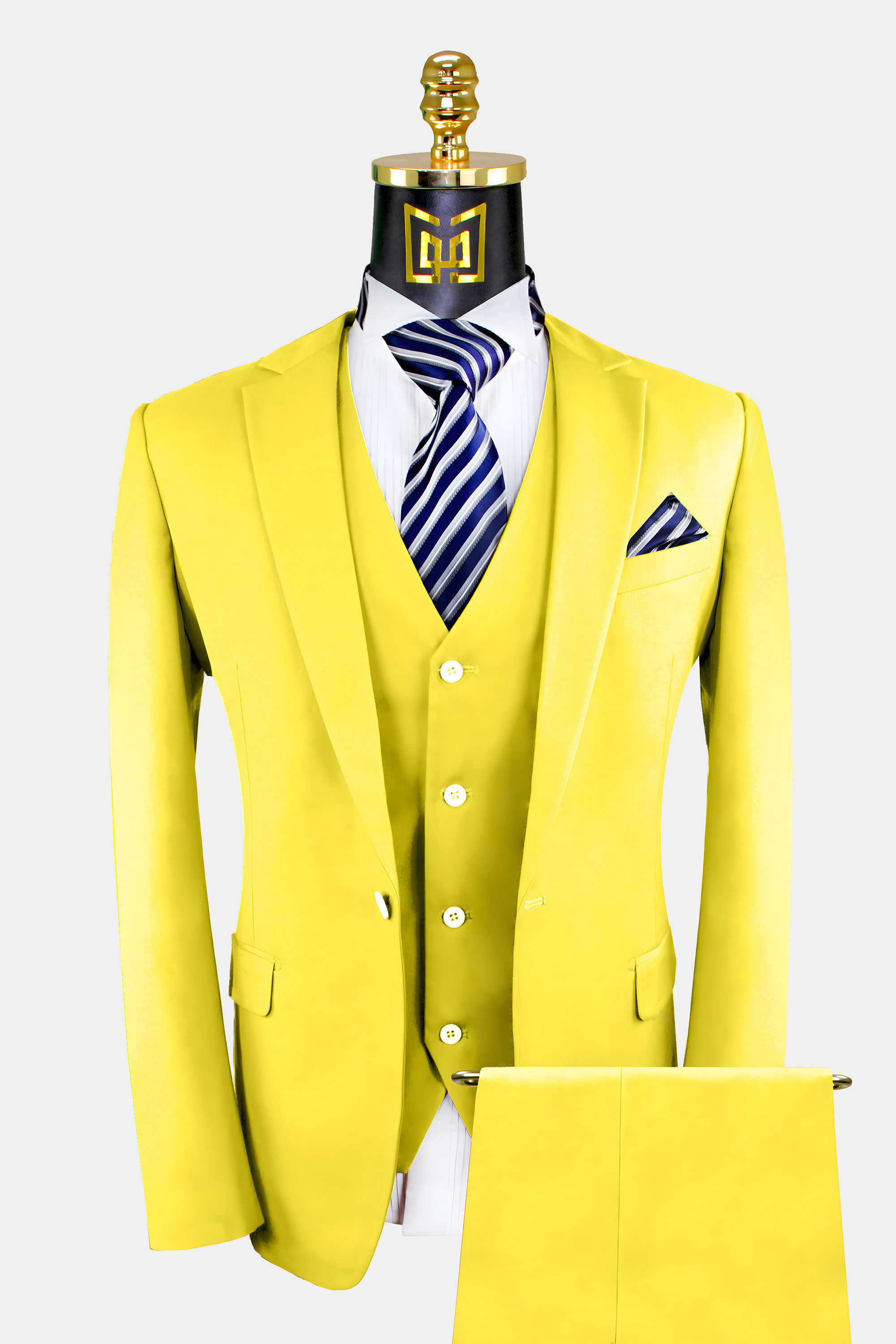 Men's 2-Pieces Slim Fit Linen Suit (Tan) – OMC Formal