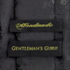 Black-Floral-Branded-Tie-Handmade-from-Gentlemansguru.com