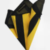 Black-and-Gold-Striped-Pocket-Square-Handkerchief-from-Gentlemansguru.com