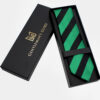 Black-and-Green-Necktie-Tie-Wedding-from-Gentlemansguru.com