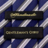 Navy-Blue-Striped-Branded-Tie-from-Gentlemansguru.com