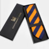 Navy-Blue-and-Orange-Necktie-Tie-Wedding-from-Gentlemansguru.com