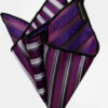 Purple-Striped-Pocket-Square-Handkerchief-from-Gentlemansguru.com