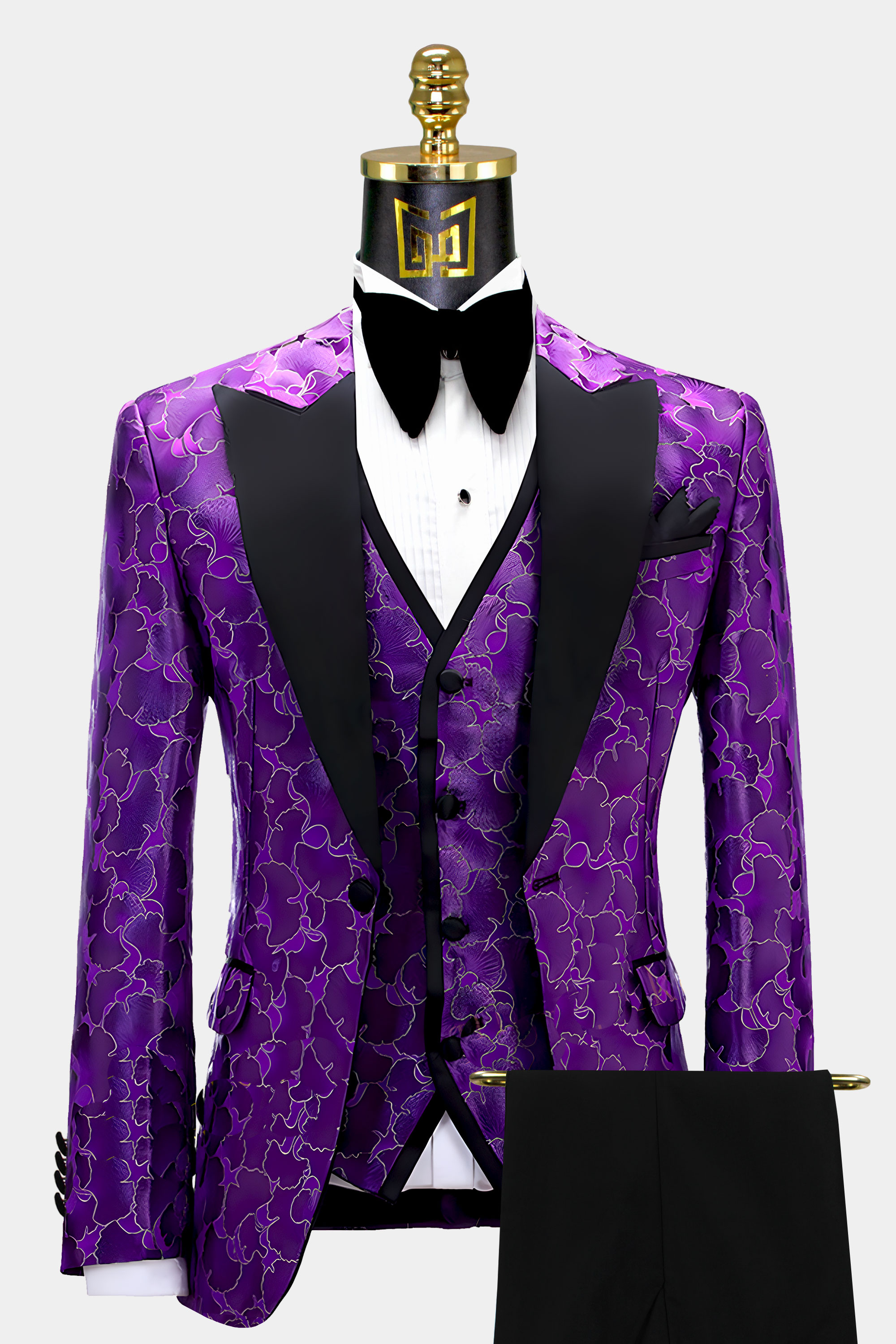 Royal Purple Midnight Purple Suit | vlr.eng.br