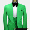 Mens-Double-Breasted-Tuxedo-Floral-Wedidng-Prom-Suit-from-Gentlemansguru.com