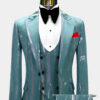 Silver-and-Teal-Blue-Suit-Groom-Wedding-Tuxedo-from-Gentlemansguru.com