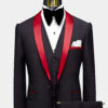 Black-Tuxedo-with-Red-Trim-Groom-Wedding-Prom-Suit-from-Gentlemansguru.com