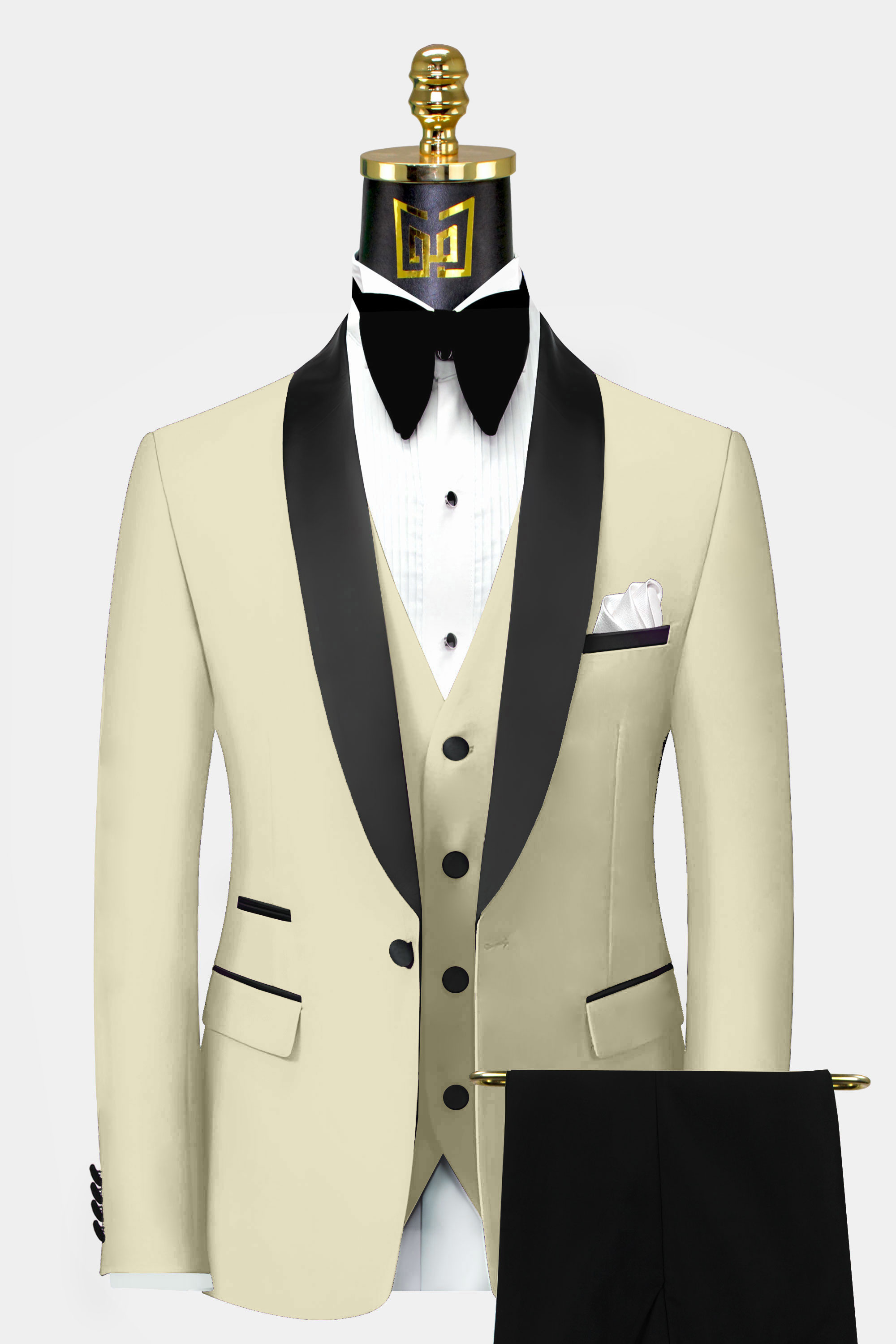 Men's Champagne Tuxedo Suit | Gentleman's Guru