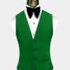 Mens-Green-Tuxedo-Vest-Groom-Wedding-Suit-Waistcoat-from-Gentlemansguru.com