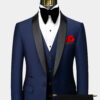 Mens-Navy-Blue-Tuxedo-Groom-Wedding-Suit-from-Gentlemansguru.com