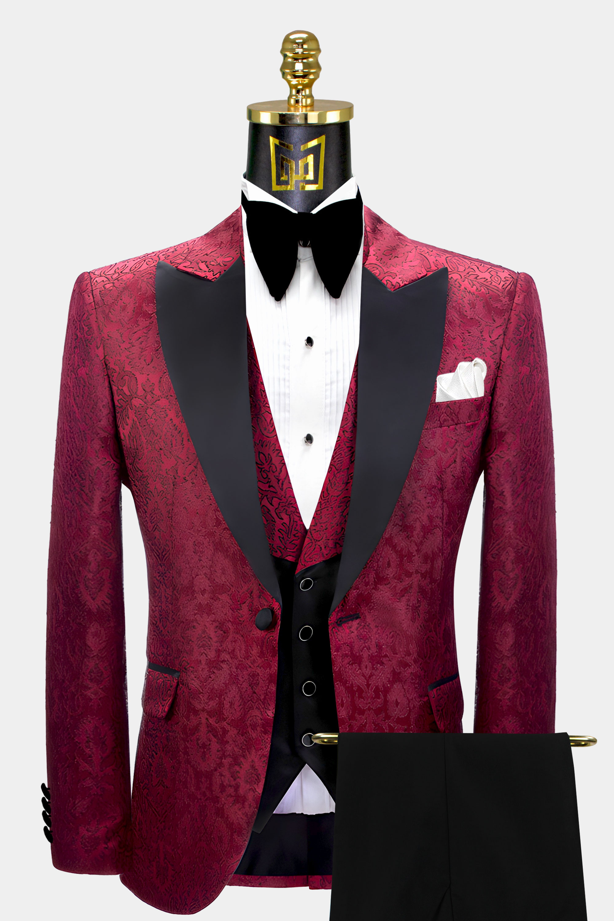 Maroon Tuxedo Suit | Gentleman's Guru