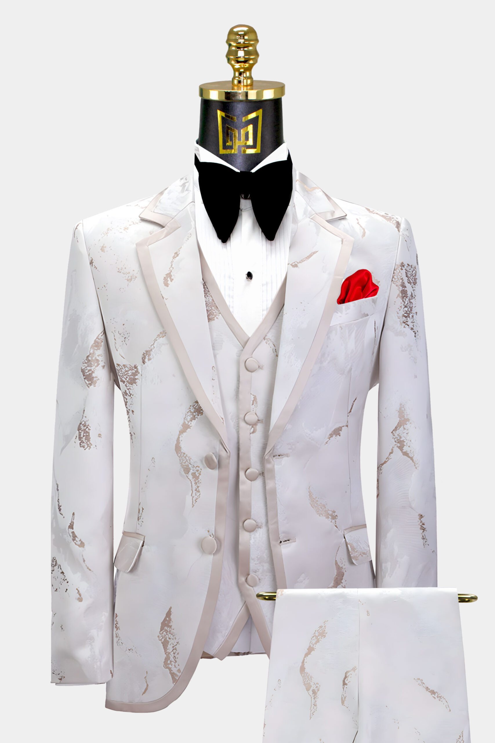 Rose Gold Tuxedo 3 Piece Gentleman s Guru