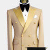 Champagne-Groom-Wedding-Suit-Tuxedo-from-Gentlemansguru.com