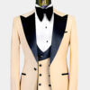 Champagne-Groom-Wedding-Suit-Tuxedo-from-Gentlemansguru.com