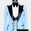 Light-Blue-Peak-Lapel-Tuxedo-Groom-Wedding-Prom-Suit-from-Gentlemansguru.com