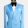 Light-Blue-Tuxedo-Groom-Wedding-Jacket-from-Gentlemansguru.com