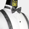 Gray-Bow-Tie-and-Suspenders-Set-Groomsmen-Wedding-from-Gentlemansguru.com