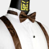 Mens-Brown-Suspenders-and-Bow-Tie-Set-Wedding-Groomsmen-from-Gentlemansguru.com