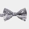 Paisley-Silver-Bow-Tie-from-Gentlemansguru.com