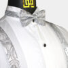 Paisley-Silver-Suspenders-and-Bow-Tie-Groomsmen-Bow-Tie-from-Gentlemansguru.com