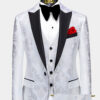 Mens-White-Silver-Tuxedo-Wedding-Groom-Floral-Prom-Suit-from-Gentlemansguru.Com