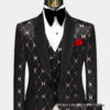 Black-and-Rose-Gold-Tuxedo-Wedding-Groom-Prom-Suit-from-Gentlemansguru.com