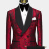 Bloodred-Burgundy-Tuxedo-Wedding-Gromm-Suit-from-Gentlemansguru.com