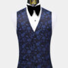 Daisy-Blue-Floral-Suit-Vest-from-Gentlemansguru.com