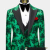 Mens-Green-and-Black-TuxedoGroom-Wedding-Prom-Suit-from-Gentlemansguru.com