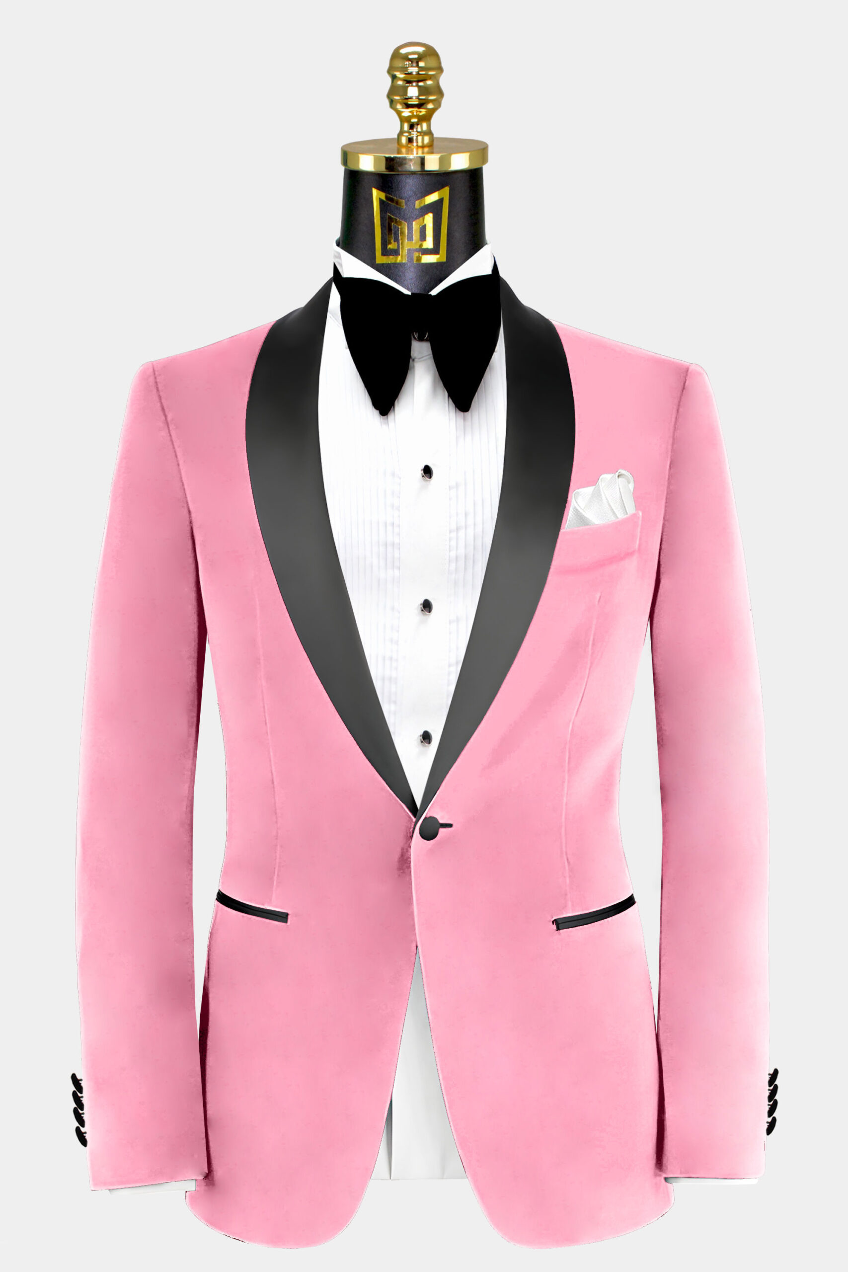 Pink velvet jacket mens best sale