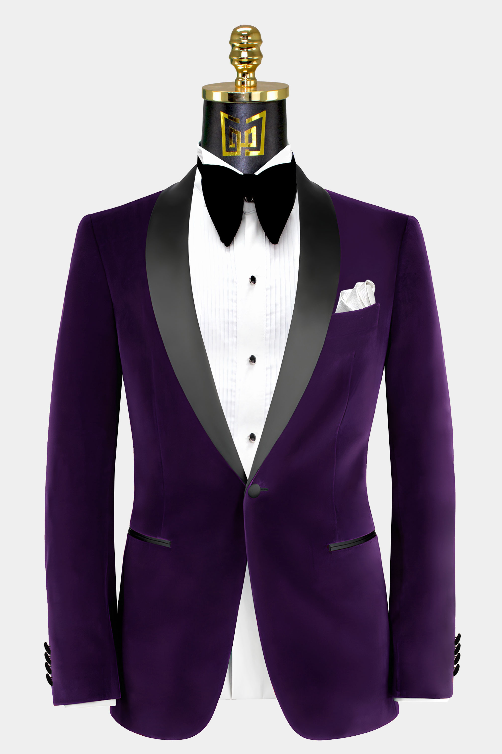Dark Purple Tuxedo Jacket Sale Online | bellvalefarms.com