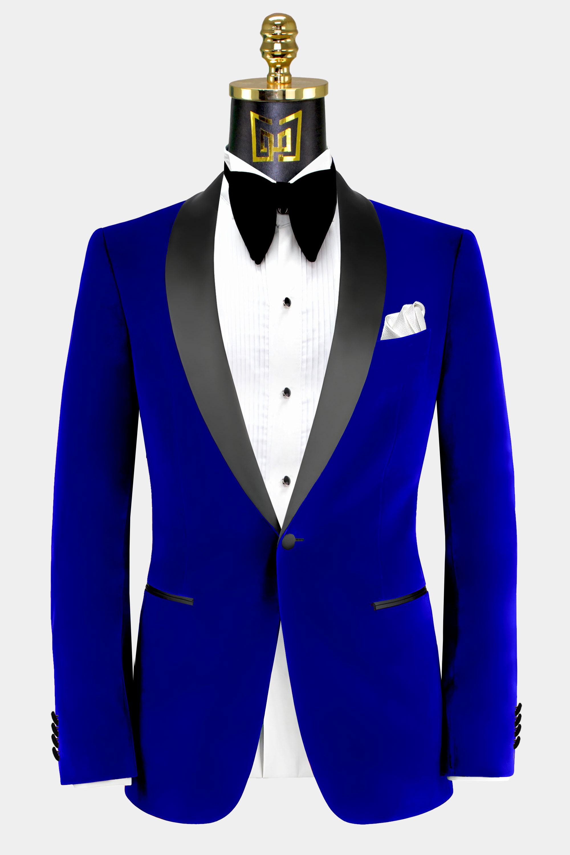 Blue Velvet Tuxedo Jacket | Gentleman's Guru