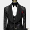 Black-On-Black-Tuxedo-Wedding-Prom-Suit-from-Gentlemansguru.com