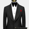 Black-Striped-Tuxedo-Groom-Wedding-Suit-For-Men-from-Gentlemansguru.com