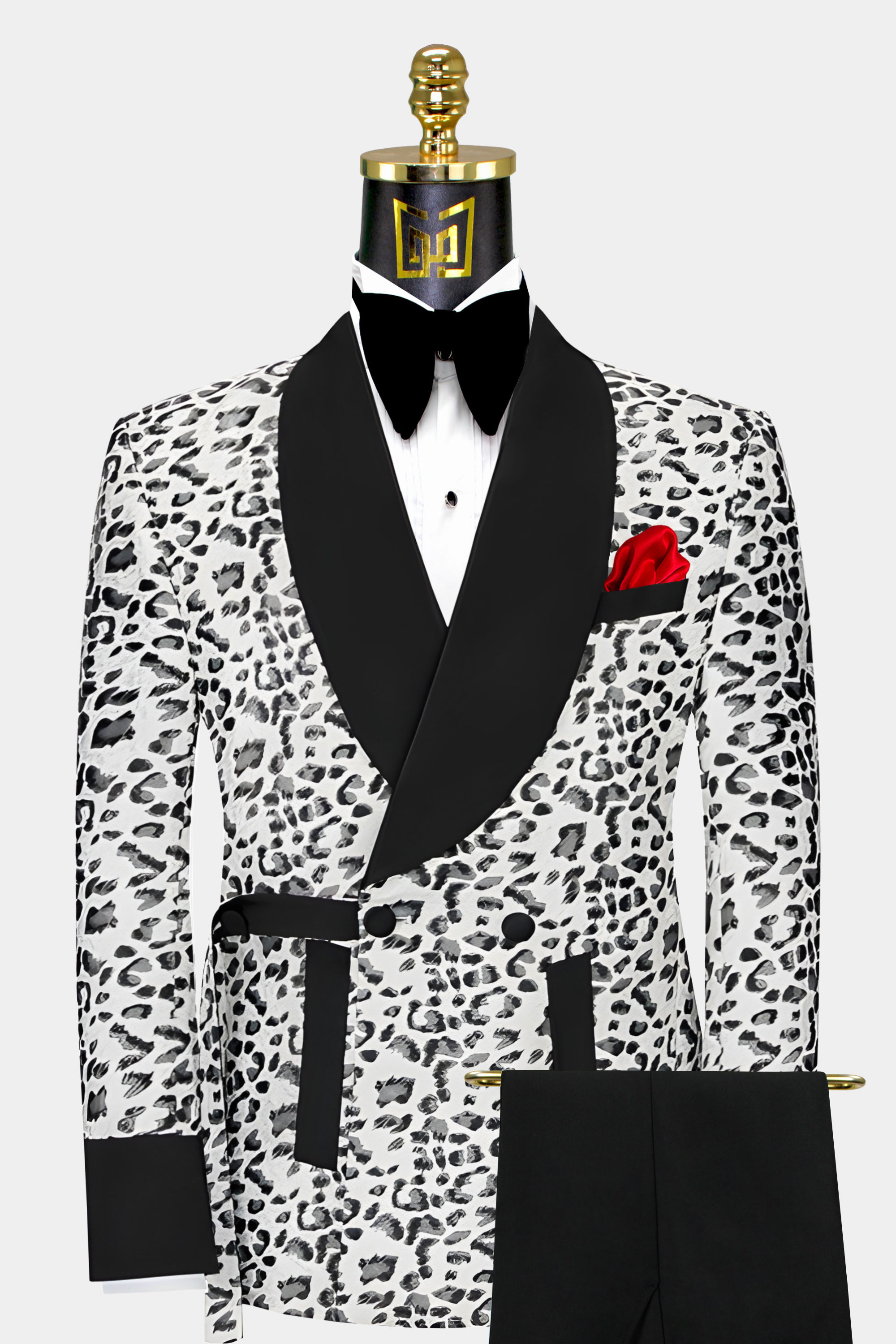 2022 Black Velvet Slim Fit Men's Suit Belted Shawl Lapel Garment Jacket
