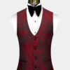 Maroon-and-Black-Tuxedo-Vest-from-Gentlemansguru.com