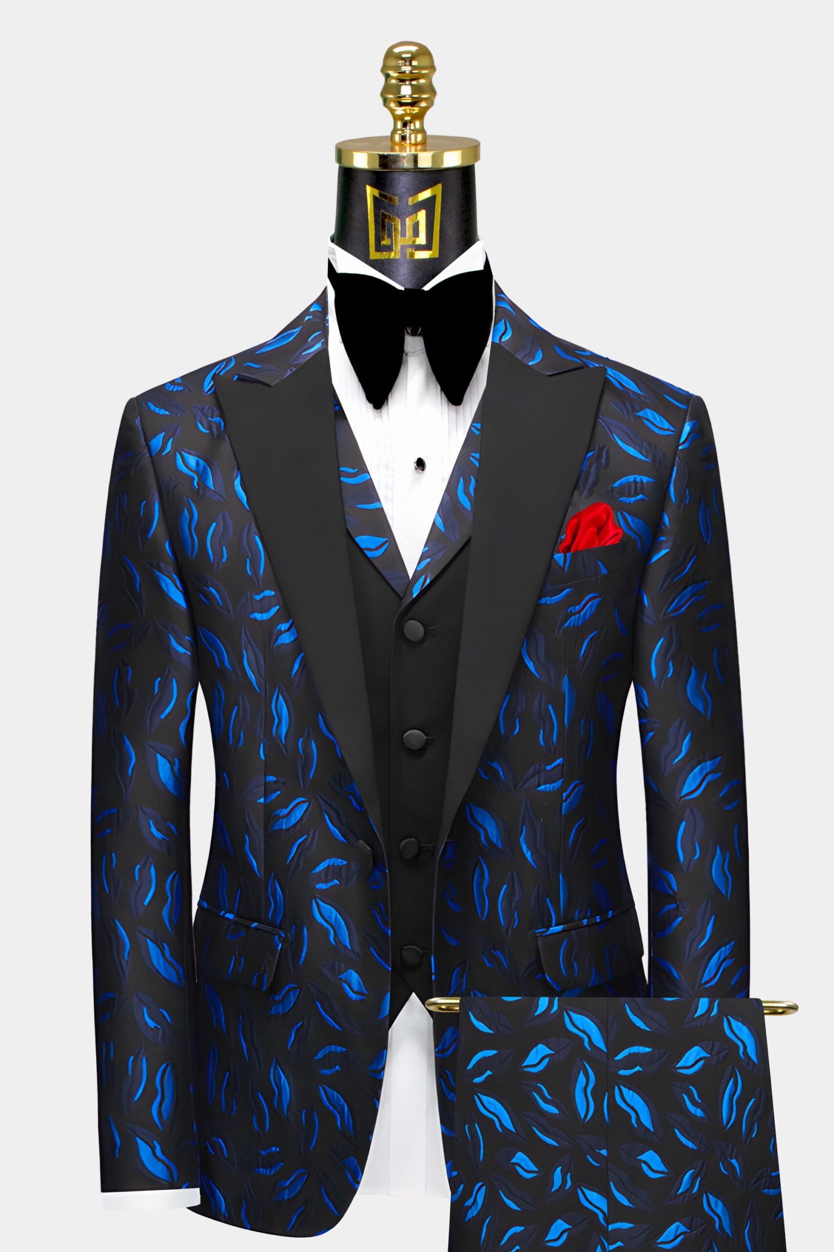 Dark Royal Blue Tuxedo Suit Gentleman s Guru