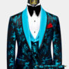 Mens-Turquoise-and-Black-Tuxedo-Groom-Wedding-Suit-For-Men-from-Gentlemansguru.com