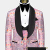 Pastel-Pink-Tuxedo-Suit-Groom-Wedding-Tuxedo-from-Gentlemansguru.com