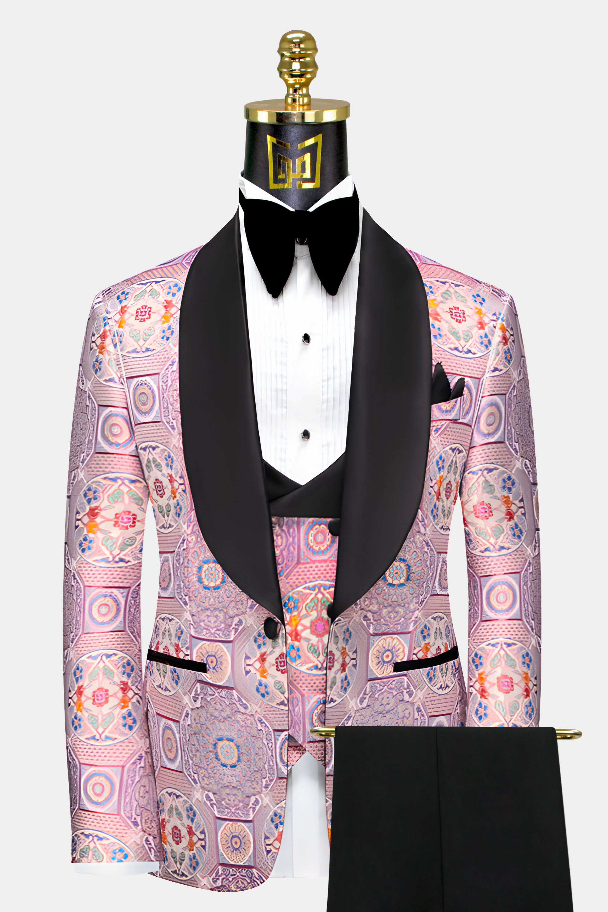 Pastel Pink Tuxedo Suit | Gentleman's Guru