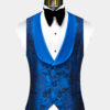 Royal-Blue-Geisha-Print-Tuxedo-Vest-from-Gentlemansguru.com