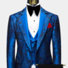 Royal-Blue-and-Black-Tuxedo-Groom-Prom-Suit-Geisha-from-Gentlemansguru.com