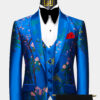 Royal-Blue-and-Pink-Black-Tuxedo-Groom-Wedding-Suit-For-Men-from-Gentlemansguru.com