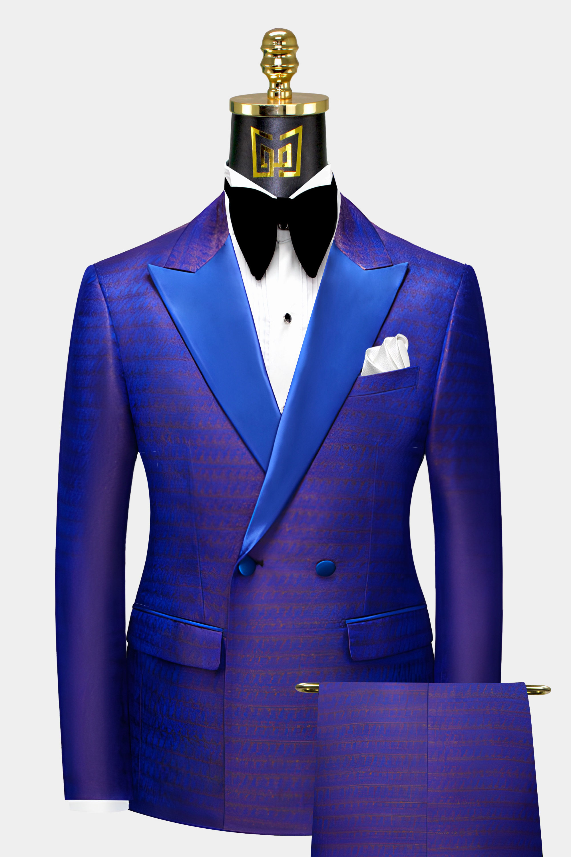 Sapphire Blue Tuxedo Suit