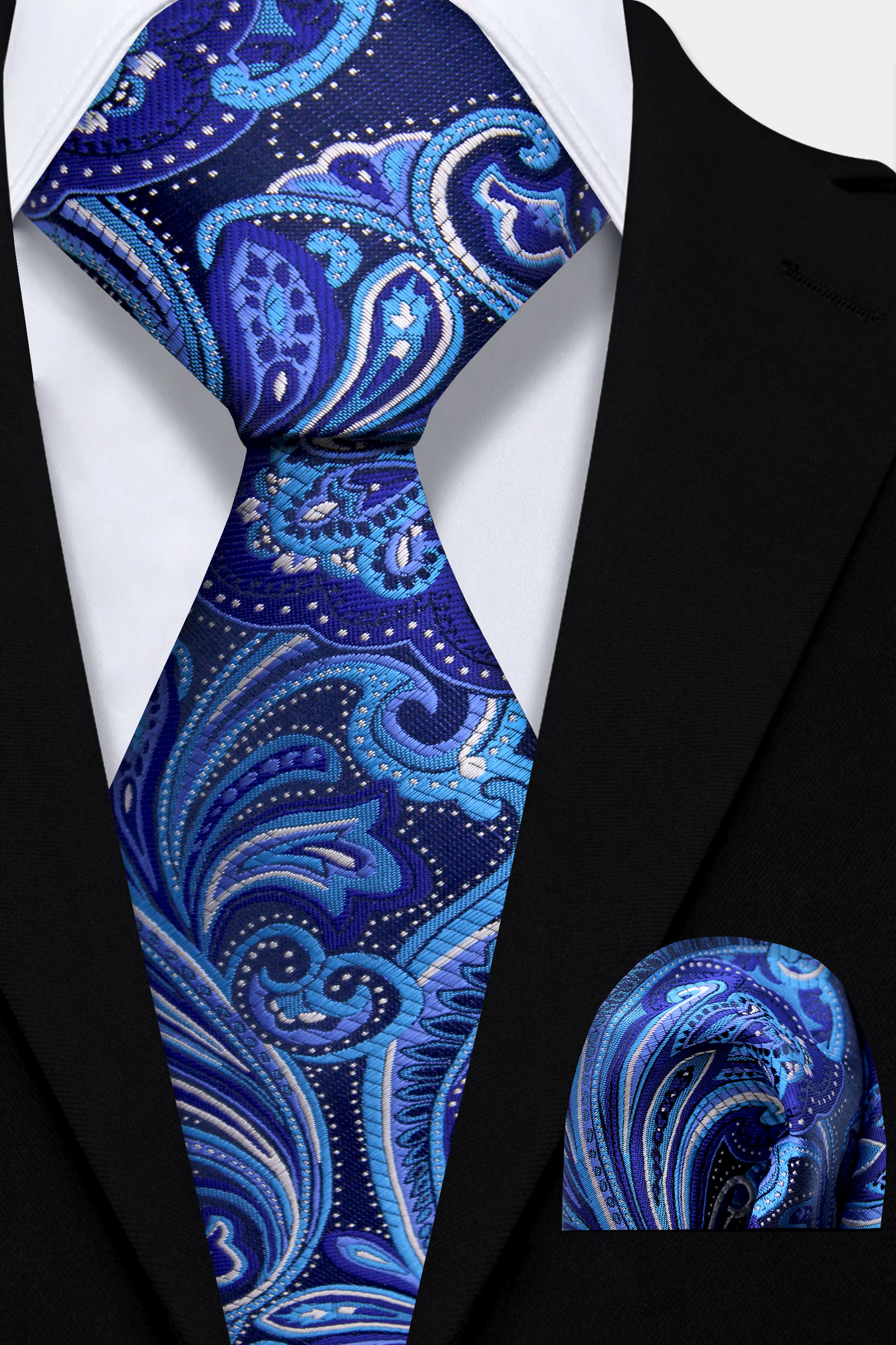 Aqua-Blue-Tie-and-Pocket-Square-Set-Wedding-Groom-Necktie-from-Gentlemansguru.com
