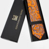 Luxury-Orange-and-Navy-Blue-Paisley-Tie-Wedding-Groomsmen-from-Gentlemansguru.com