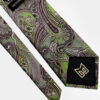 Mens-Luxury-Business-Long-Olive-Green-Paisley-Tie-Grooms-Wedding-from-Gentlemansguru.com